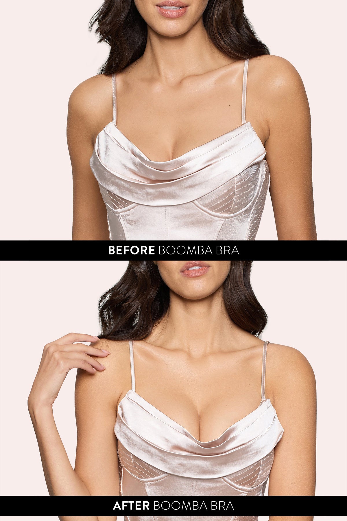 Magic Sticky Bra | Boomba Caramel Gepolsterter Haft-BH