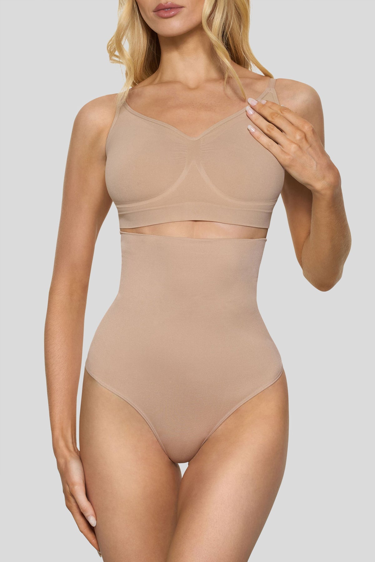 BOOMBA | Figurformender High-Waist Shaper in Beige